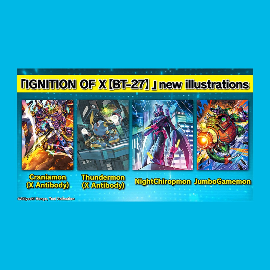 Digimon Card Game — Ignition of X BT-27 Booster