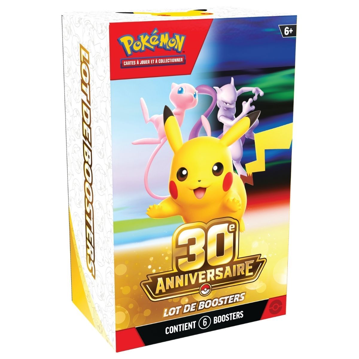 Pokémon 30.º aniversario — Bundle 6 sobres (FR)