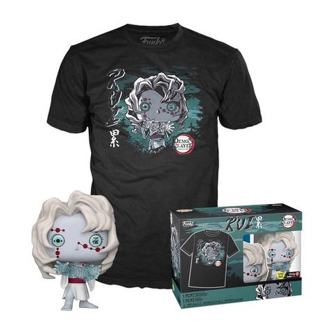 Funko POP! and Tee: Demon Slayer: Kimetsu no Yaiba Rui Glow-in-the-Dark-Vinyl Figure and Unisex T-Shirt Exclusivo de star-game