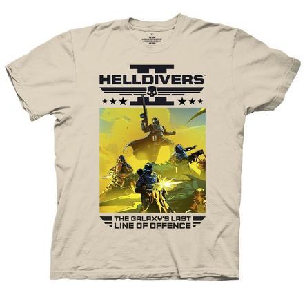 Helldivers Last Line of Offense Unisex T-Shirt Exclusivo de star-game