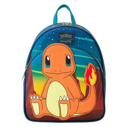 Loungefly Pokemon Charmander Cosplay Glow in the Dark Mini Backpack Exclusivo de star-game