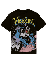 Marvel Venom Lethal Protector Comic Cover Unisex Short Sleeve Graphic T-Shirt Exclusivo de star-game