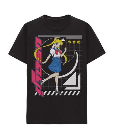 Sailor Moon Usagi Tsukino Double Sided Unisex Short Sleeve Graphic T-Shirt Exclusivo de star-game