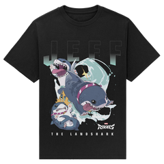 Marvel Rivals Jeff the Land Shark Short Sleeve Unisex Graphic T-Shirt Exclusivo de star-game