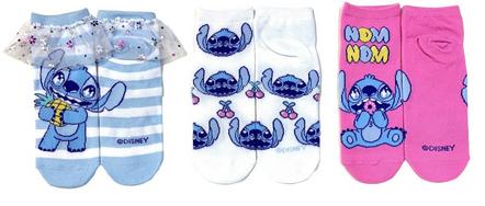 Disney Lilo and Stitch Socks with Tulle Trim 3-Pack Exclusivo de star-game