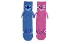 Disney Lilo and Stitch Angel and Stitch Magnetic Crew Socks Exclusivo de star-game