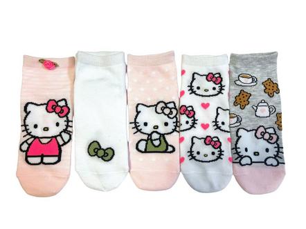 Hello Kitty and Friends Womens 5-Pack Ankle Socks Exclusivo de star-game