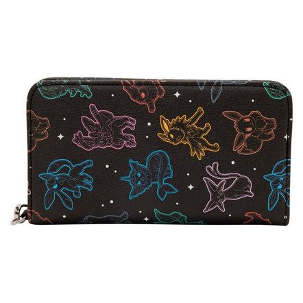 Loungefly Pokemon Eevee Eeveelutions Constellations Tech Wallet Exclusivo de star-game
