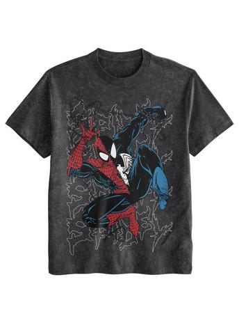 Marvel Spider-Man Mineral Wash Unisex Graphic T-Shirt Exclusivo de Mundopixel