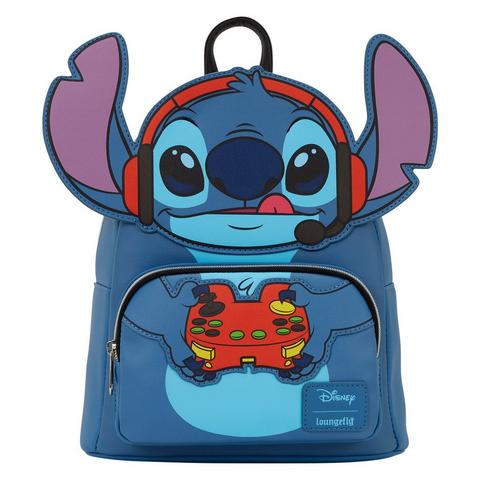Loungefly Disney Gamer Stitch Mini Backpack Exclusivo de star-game