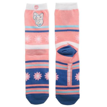 Pokemon Sylveon Crew Sock Exclusivo de star-game