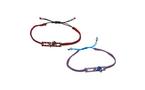 Sonic the Hedgehog Sonic and Shadow Sliding Cord Bracelets Exclusivo de star-game