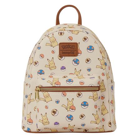 Loungefly Pokemon Chibi Pikachu and Poke Balls Mini Backpack Exclusivo de star-game