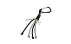 Kingdom Hearts Sora Keyblade Paracord Carabiner Keychain Exclusivo de star-game