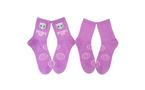 Pokemon Mew Embroidered Quarter Crew Socks Exclusivo de star-game