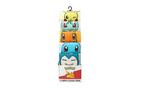 Pokemon Kanto Starters Crew Cut Sock Exclusivo de star-game - 5-Pack