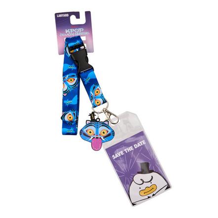 KPop Demon Hunters Derpy and Sussie Lanyard Exclusivo de star-game