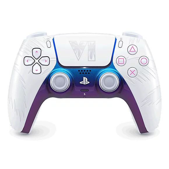 Sony DualSense Mando inalámbrico - Grand Theft Auto VI White Edición limitada para PlayStation 5